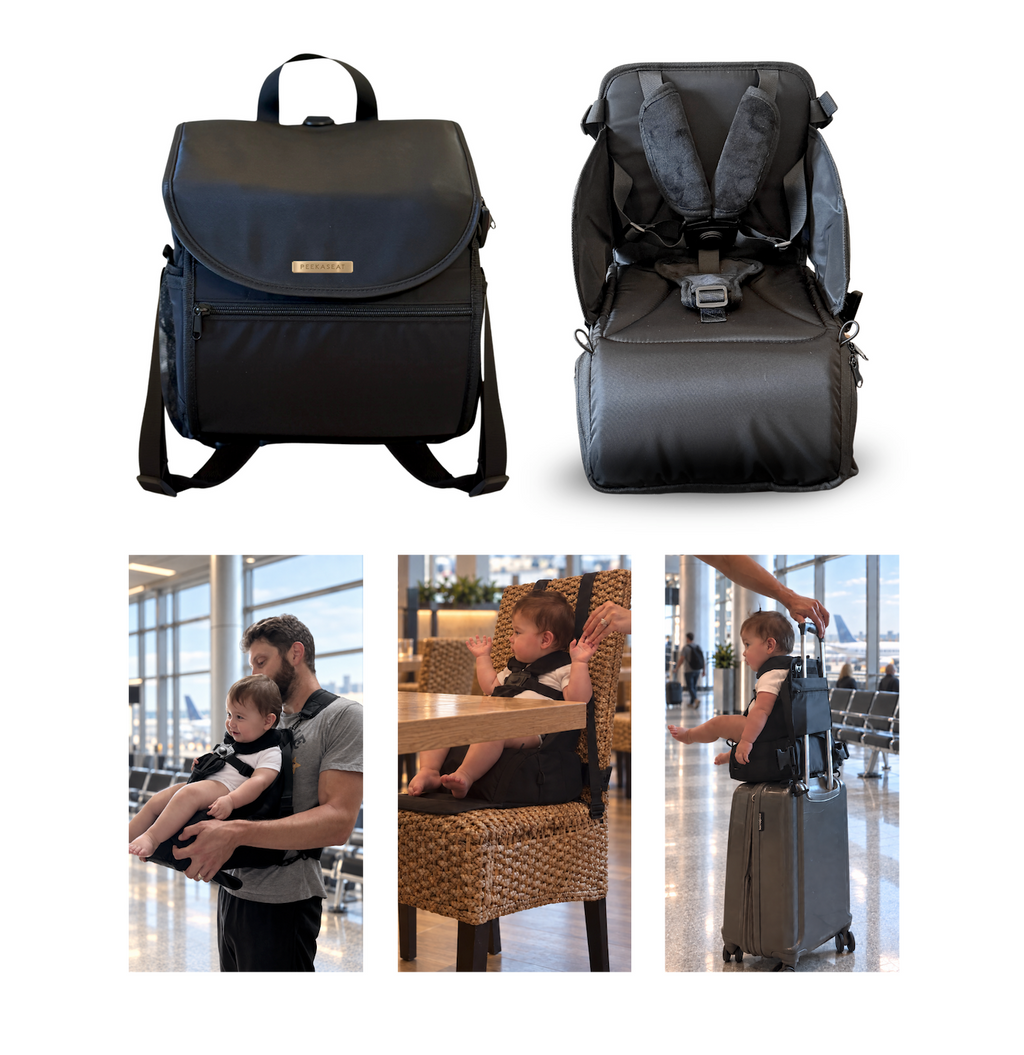 Peekaseat Convertible Diaper Bag